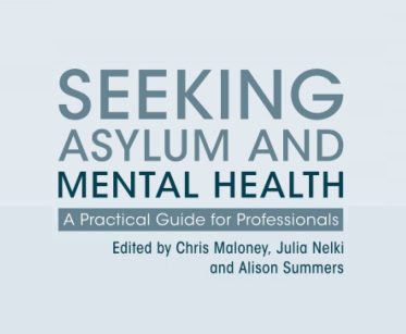 Cover of 'Seeking Asylum and Mental Health,' a resource for understanding refugee mental health challenges.